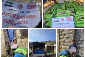 SURİYE'YE KÖMÜR YARDIMI