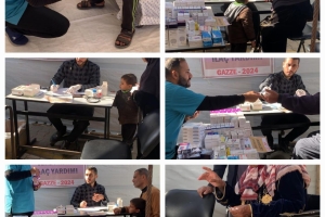 GAZZEDE SAĞLIK OCAĞIMIZ KURULDU