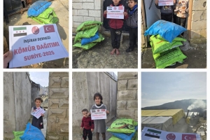 SURİYE'YE KÖMÜR YARDIMI