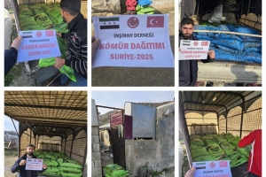 SURİYE'YE KÖMÜR YARDIMI