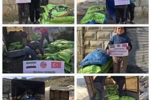 SURİYE'YE KÖMÜR YARDIMI