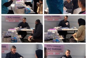 GAZZEDE SAĞLIK OCAĞIMIZ KURULDU