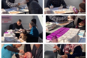 GAZZEDE SAĞLIK OCAĞIMIZ KURULDU