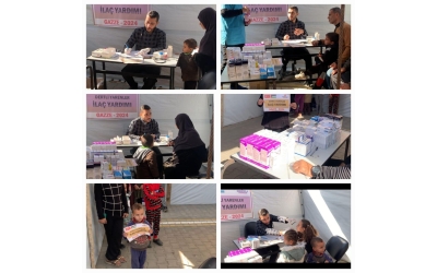 GAZZEDE SAĞLIK OCAĞIMIZ KURULDU