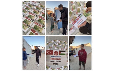 GAZZE ZEKAT DAĞITIMI