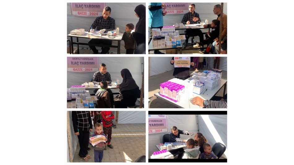 GAZZEDE SAĞLIK OCAĞIMIZ KURULDU