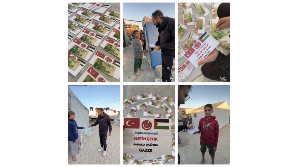 GAZZE ZEKAT DAĞITIMI